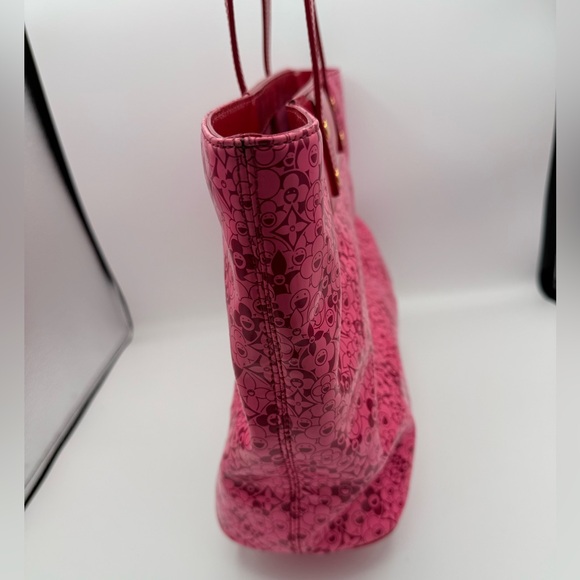 Louis Vuitton Takashi Murakami Cosmic Blossom Vinyl PM Tote - Picture 5 of 11